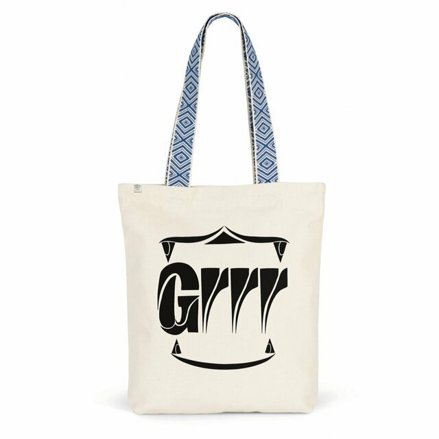 Image front Tote bag ethnique - tribal grr