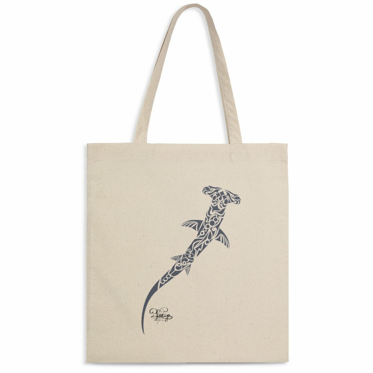 Image front Tote bag léger -requin marteau 