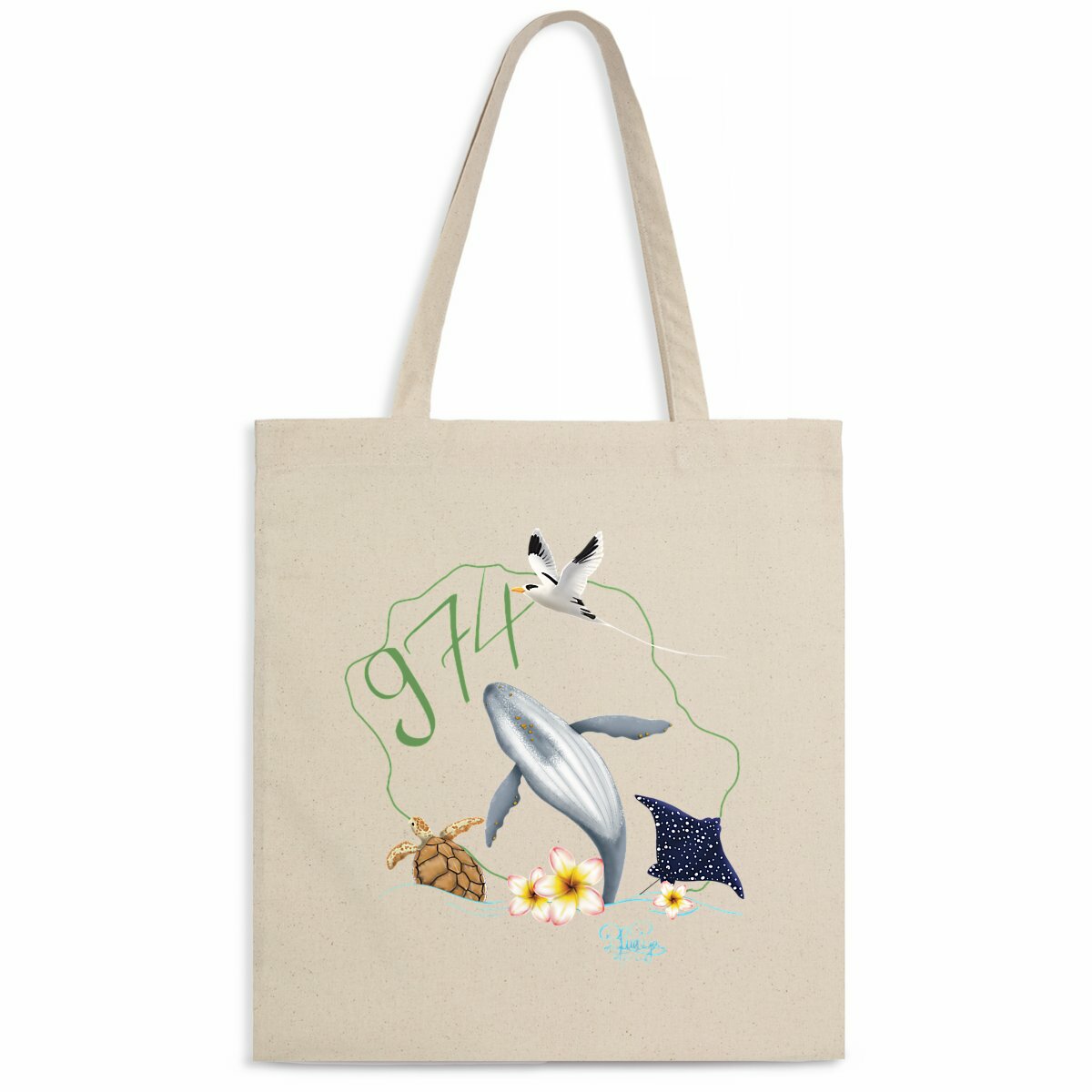 Image front Tote bag léger - Zanimo 974