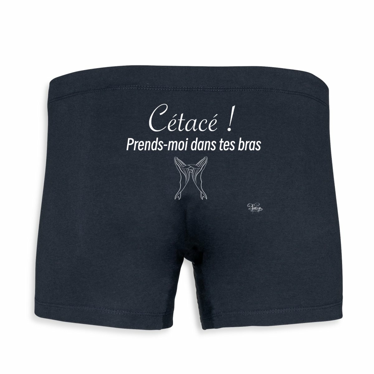 Image back Boxer- St Valentin Pov tu ne sais pas pecho - baleine 