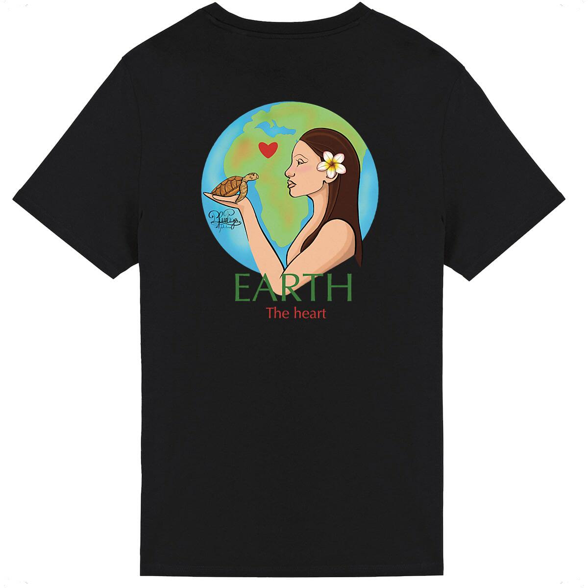 Image back T-shirt - Amour de la nature 