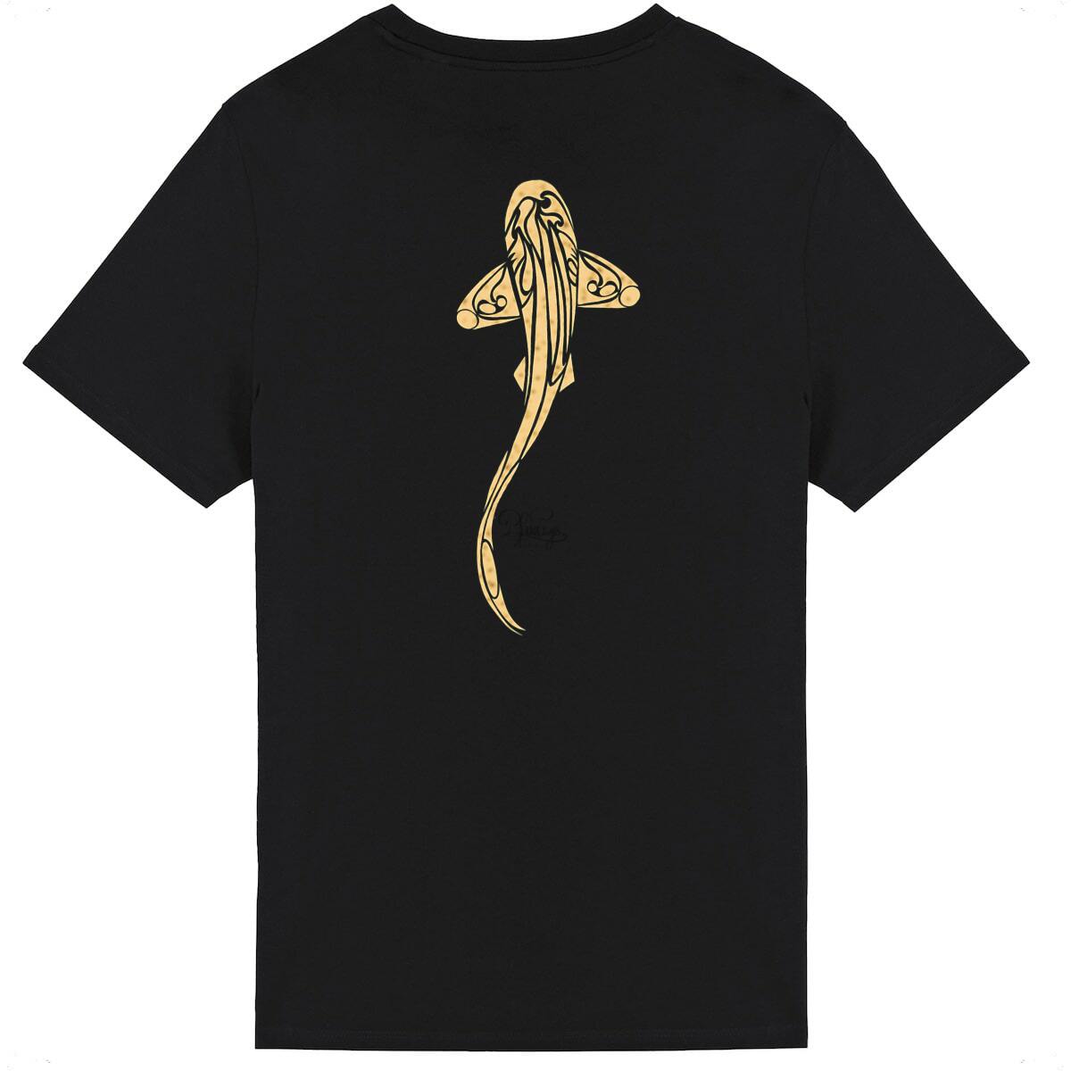 Image back T-shirt - requin léopard 