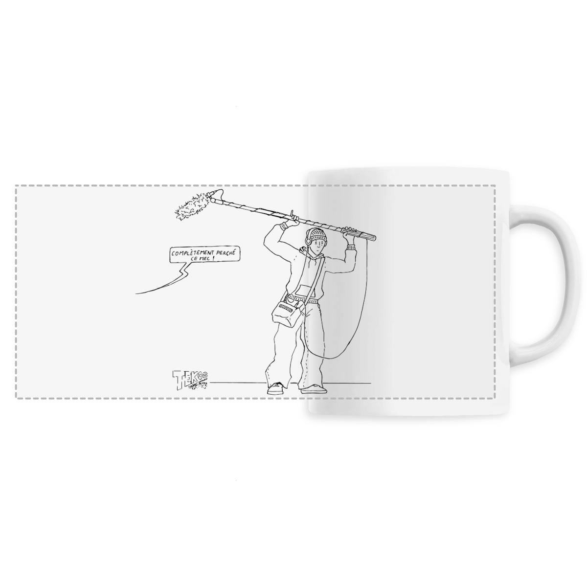 Image front Complètement perché ! | Mug