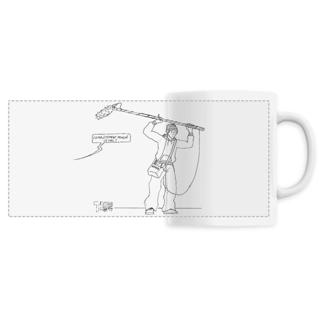 Image front Complètement perché ! | Mug