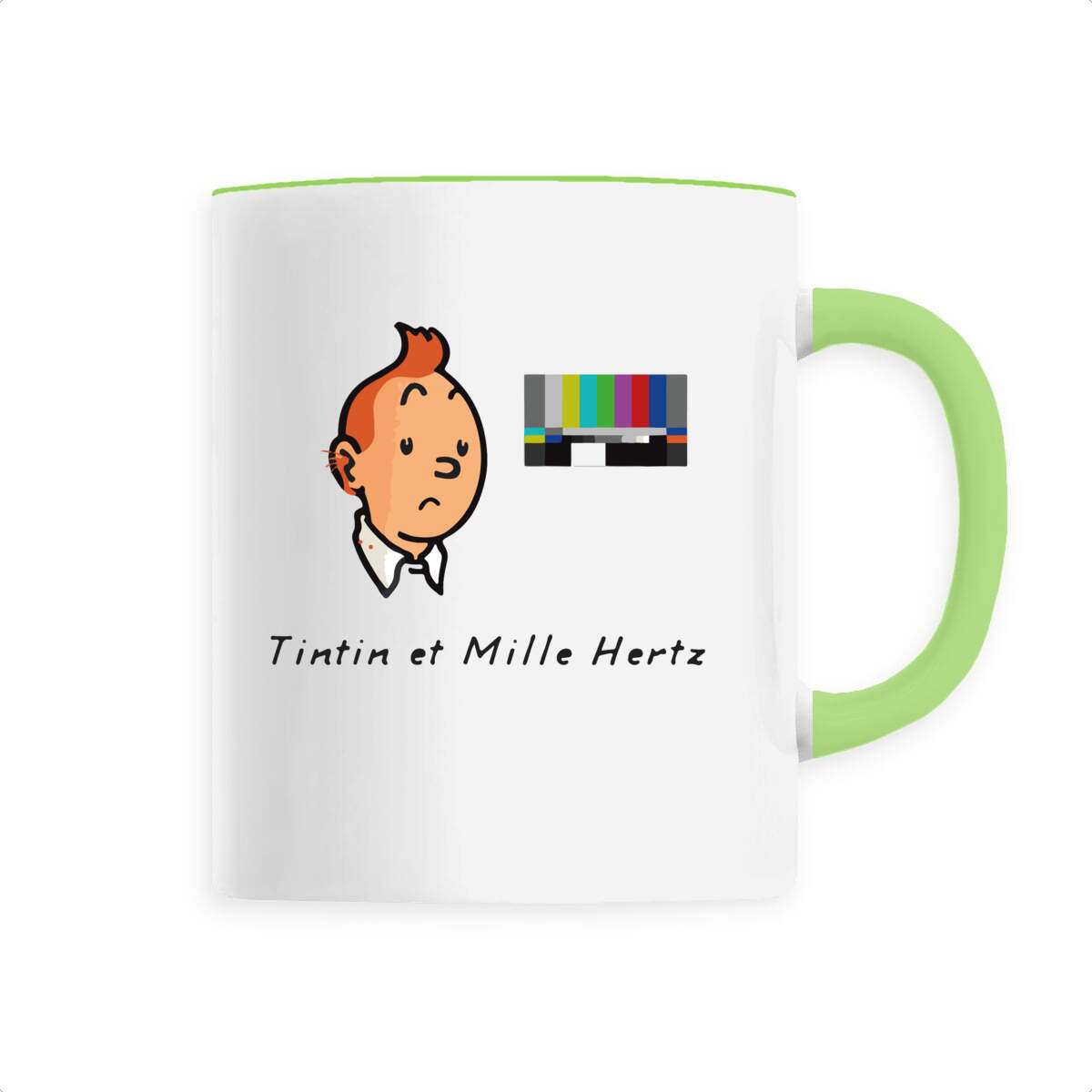 Image front Tintin et 1000Hz | Mug