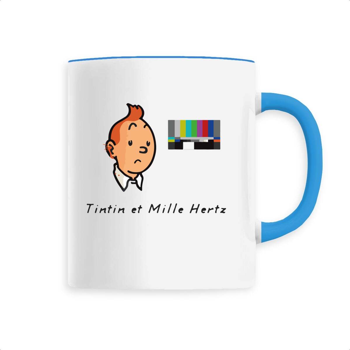 Image back Tintin et 1000Hz | Mug