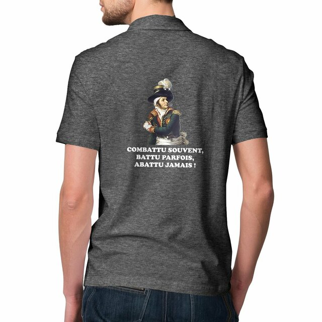 Image front Polo Homme _ Chevalier de Charette_2