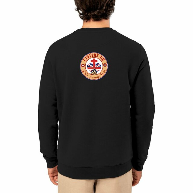 Image front Sweat-shirt  _ GB ocre _ dos