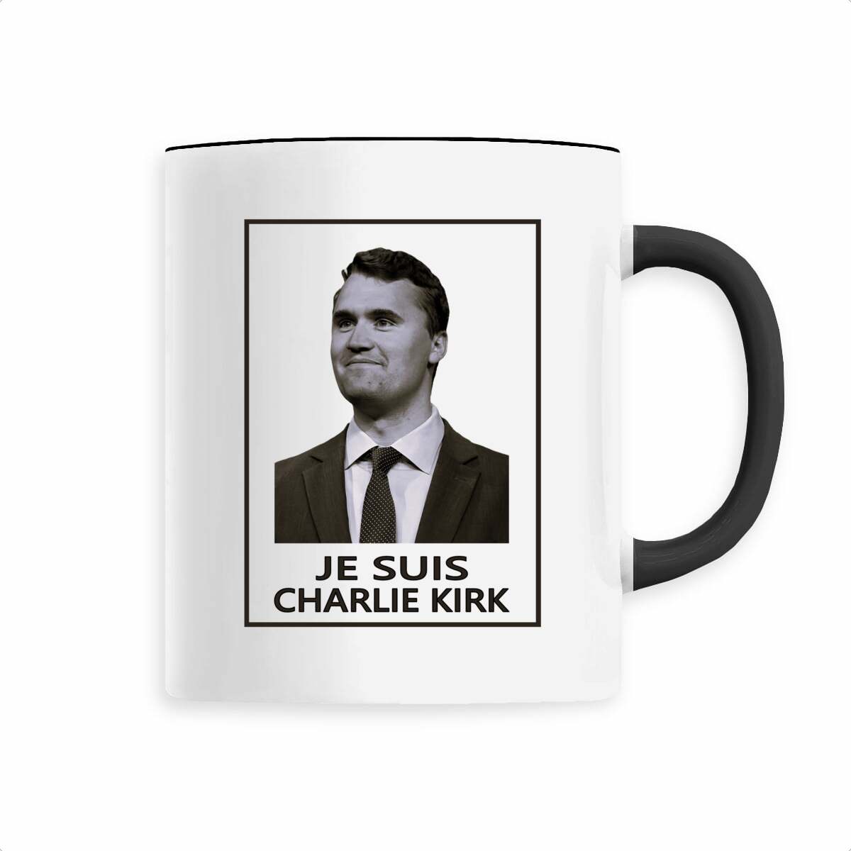 Image back Tasse céramique _ Charlie Kirk_2