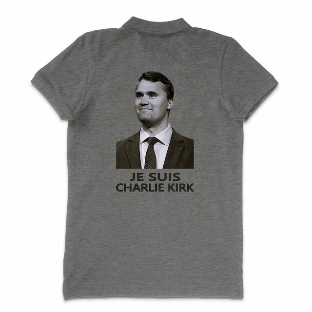 Image back Polo Homme _ Charlie Kirk_1