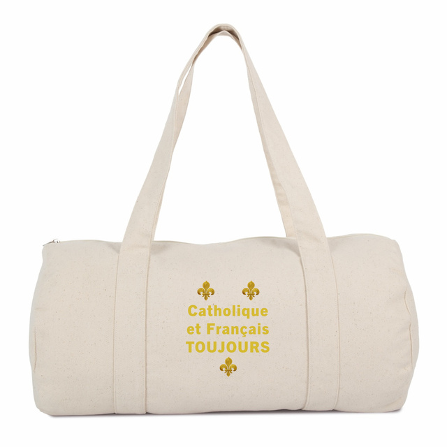 Image back Sac polochon _ Catholique et Français TOUJOURS