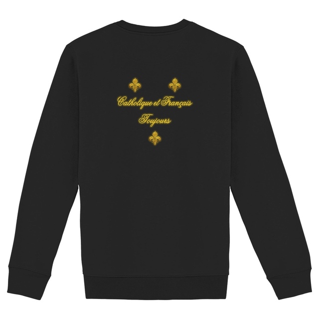 Image back Sweat _ "Catholique et Français toujours" _ dos