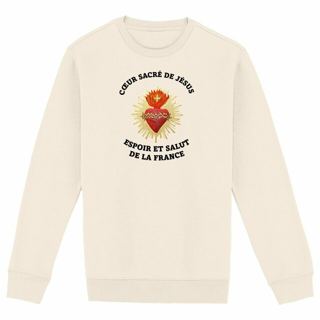 Image back Sweat _ Cœur Sacré de Jésus