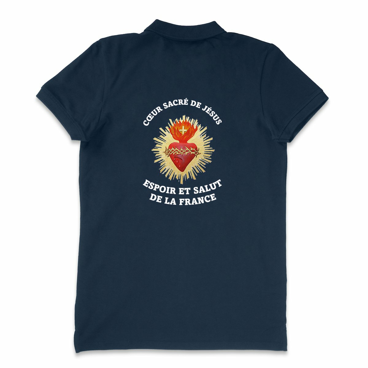Image back Polo Homme _ Cœur Sacré de Jésus_2