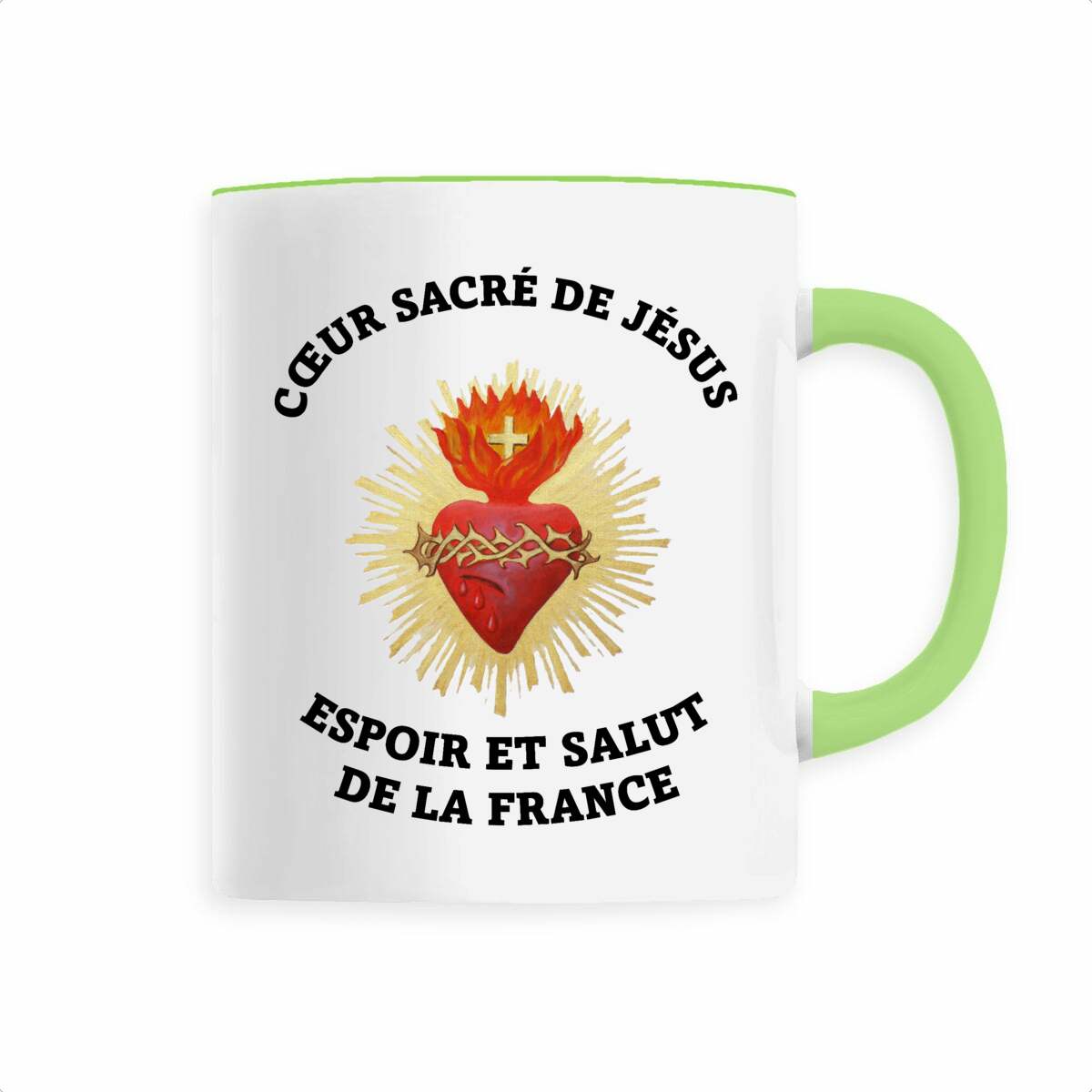 Image back Tasse céramique _ Cœur Sacré de Jésus