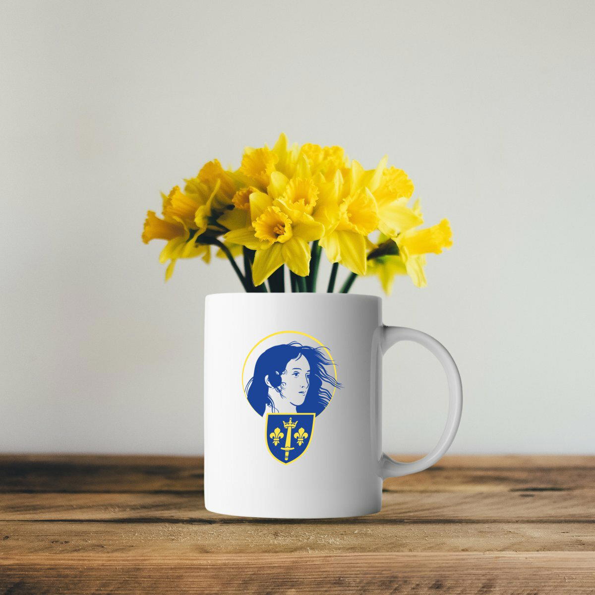 Image front Tasse céramique _ Ste Jeanne d'Arc