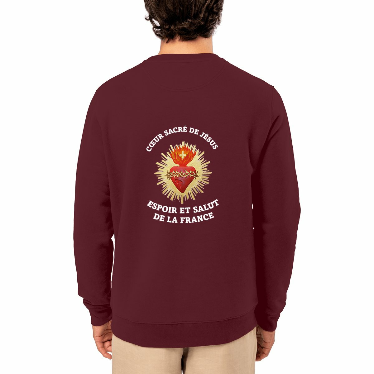 Image front Sweat _ Cœur Sacré de Jésus_2_dos