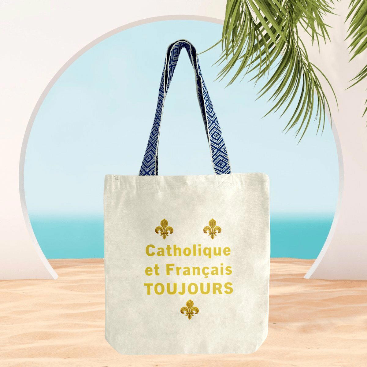 Image front Totebag _ "Catholique et Français toujours"
