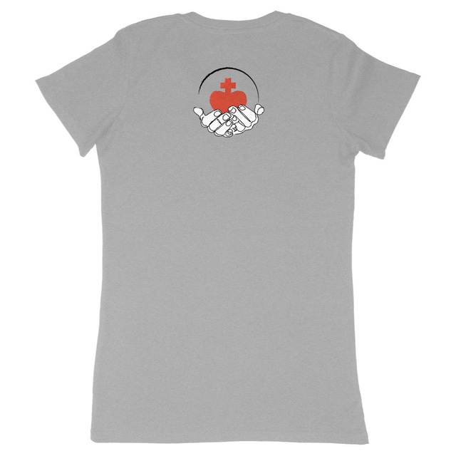 Image back T-shirt Femme _ Sacré Coeur_dos