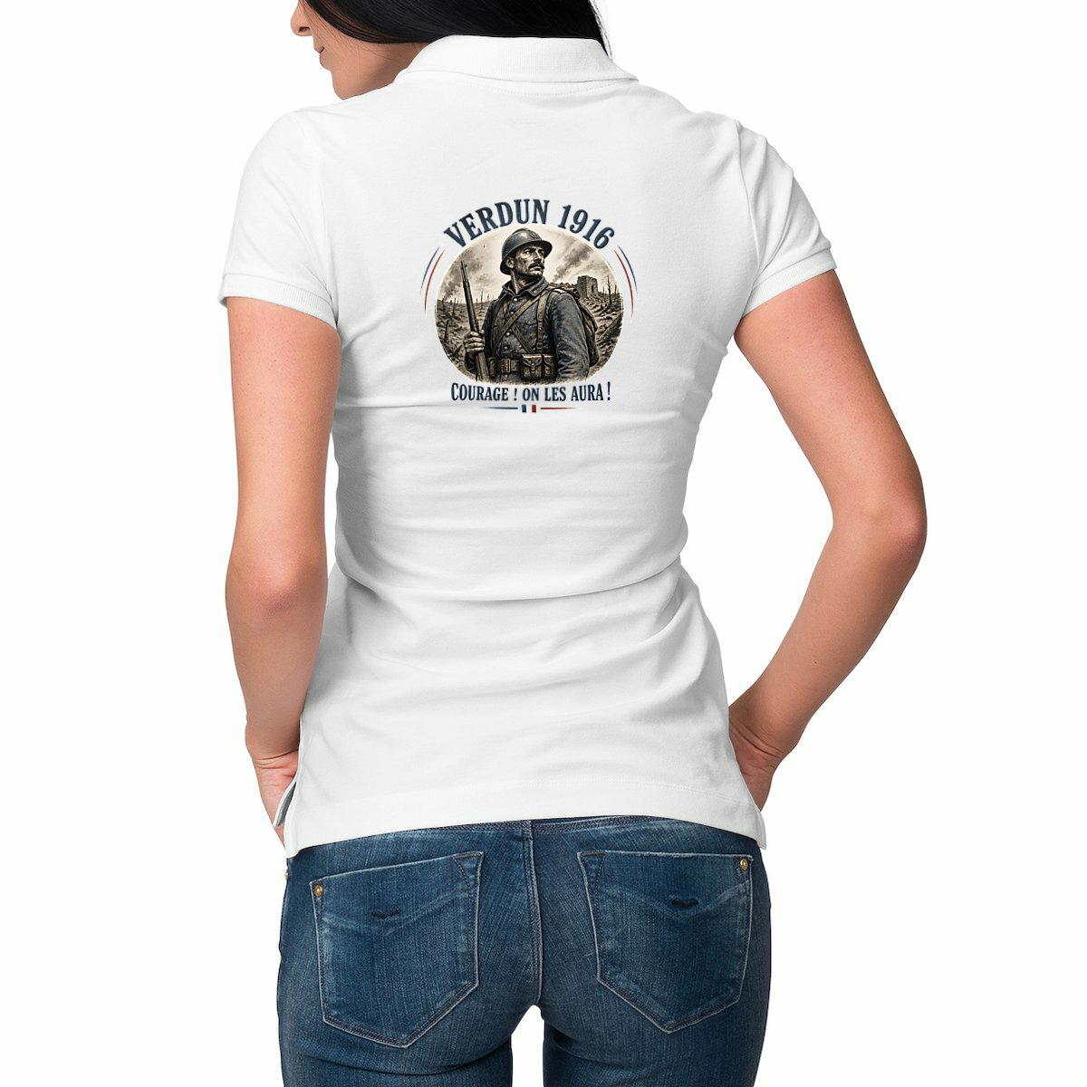 Image front Polo Femme _ Verdun 1916