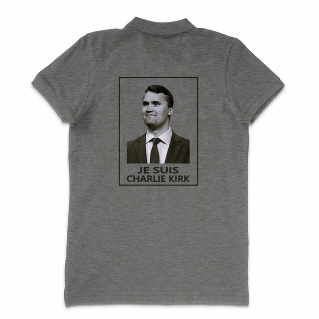 Image back Polo Homme _ Charlie Kirk_2