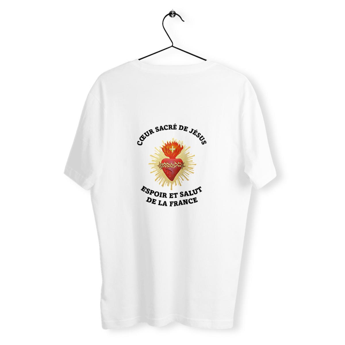 Image back T-shirt _ Cœur Sacré de Jésus_dos