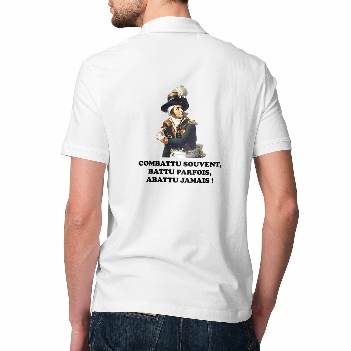 Image front Polo Homme _  Chevalier de Charette