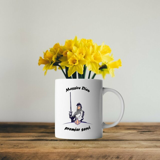 Image front Tasse céramique _ Messire Dieu