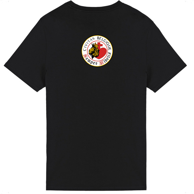 Image back T-shirt Homme _ Belgique _ dos