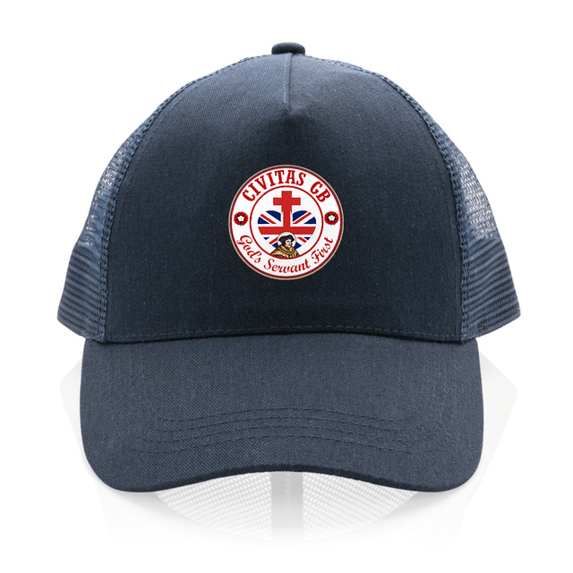 Image back Casquette Trucker _ GB blanc