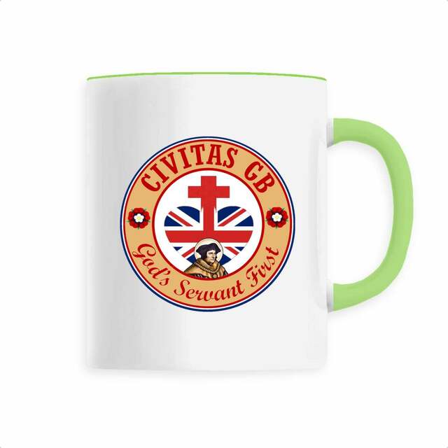 Image back Tasse céramique _ GB _ ocre