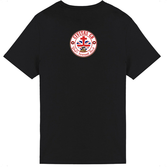 Image back T-shirt Homme _ GB blanc _ dos