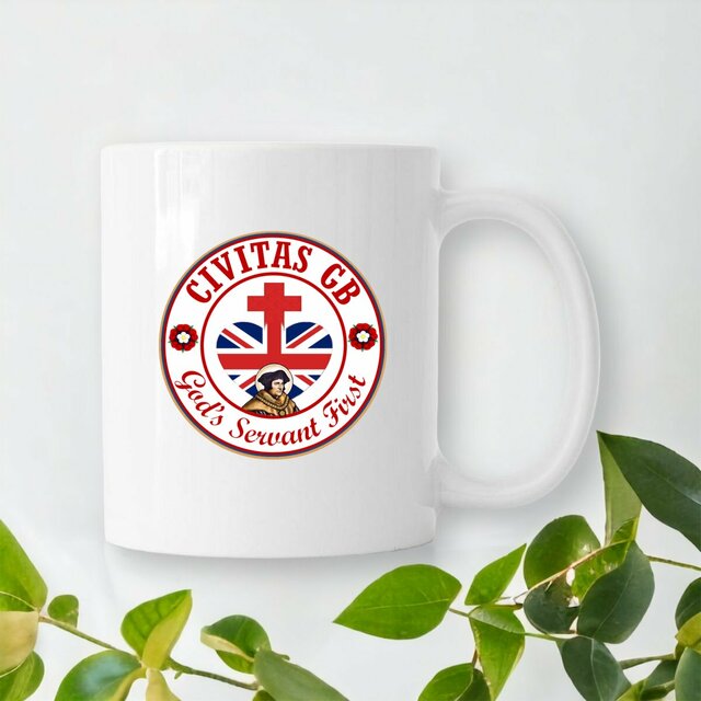 Image front Tasse céramique _ GB _ blanc
