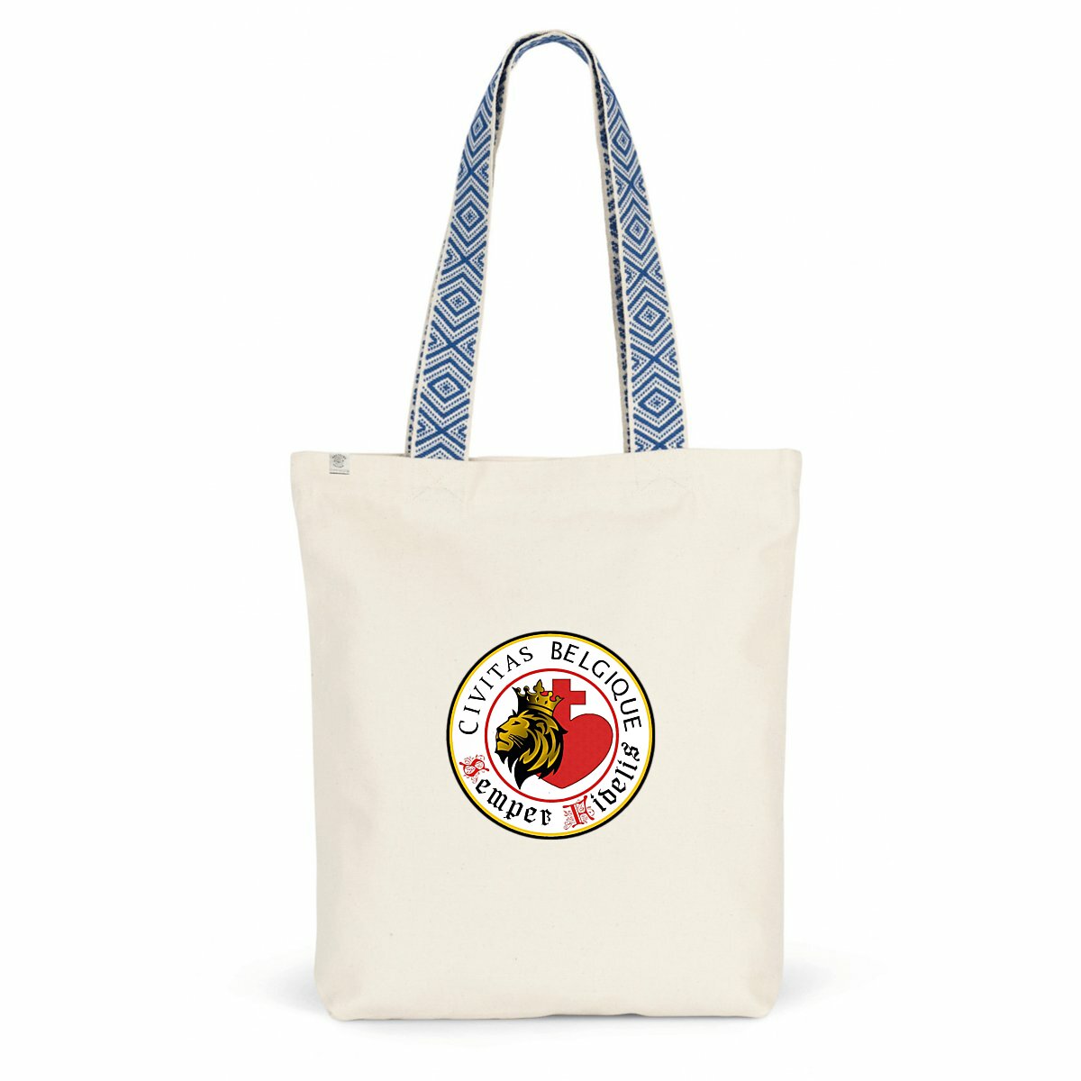 Image back Totebag _ Belgique