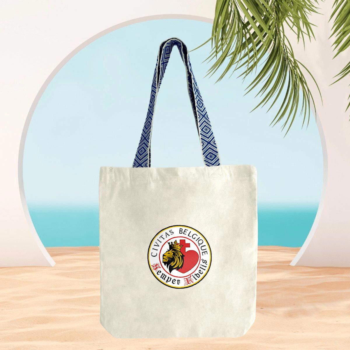 Image front Totebag _ Belgique