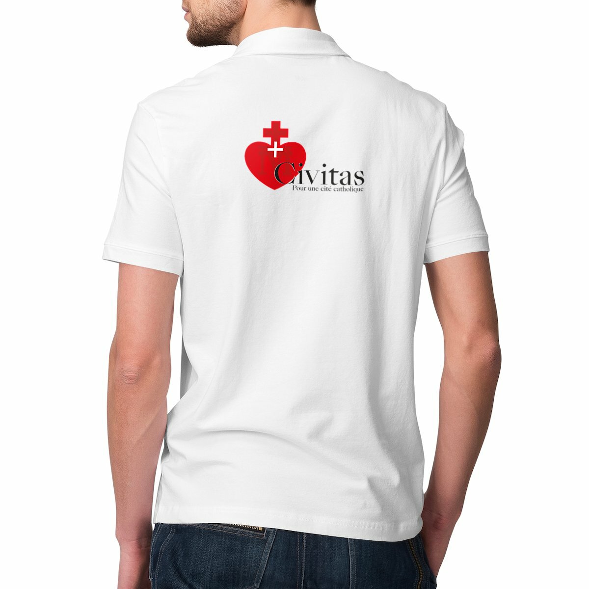 Image front Polo Homme _ Suisse _ dos