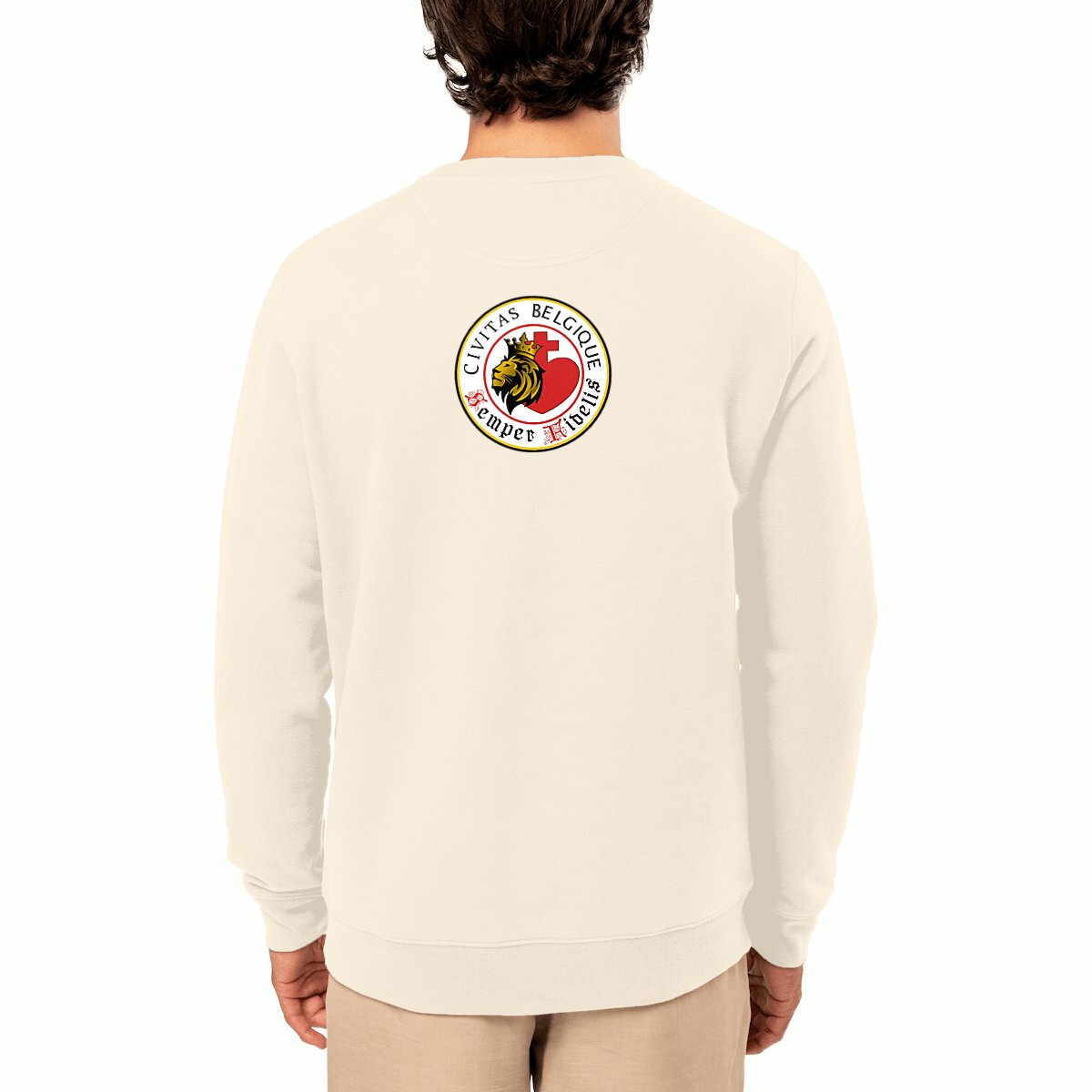 Image front Sweat-shirt _ Belgique _ dos