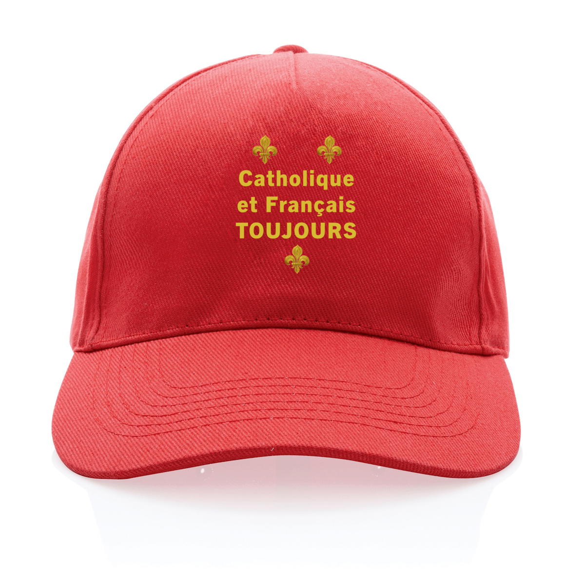 Image front Casquette _ "Catholique et Français toujours"