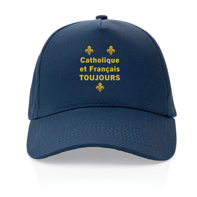 Image back Casquette _ "Catholique et Français toujours"