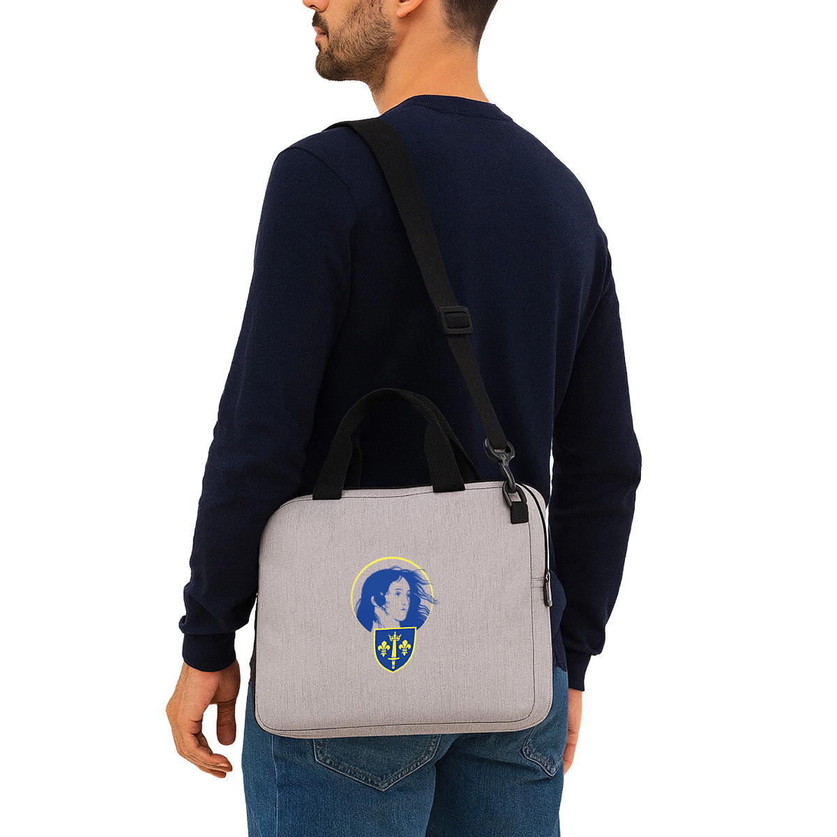 Image front Sac ordinateur portable _ Ste Jeanne d'Arc