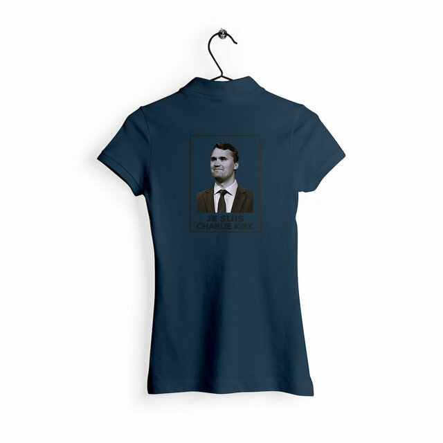Image back Polo Femme _ Charlie Kirk_2