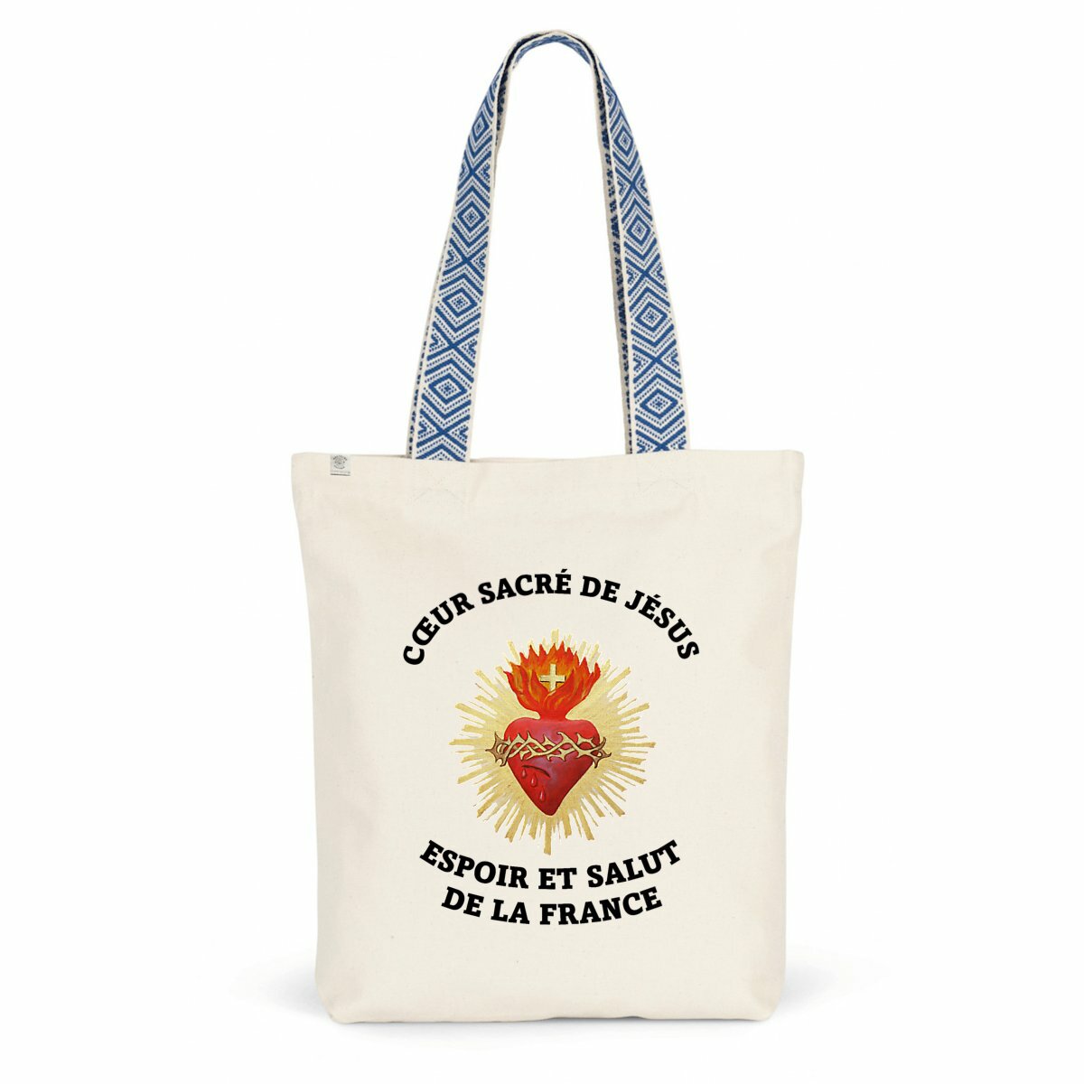 Image back Totebag _ Cœur Sacré de Jésus