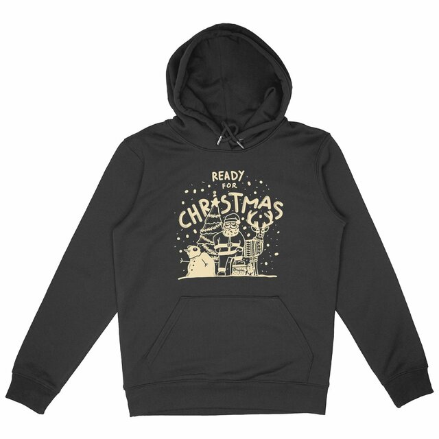 Image back Sweat à capuche Ready for Christmas