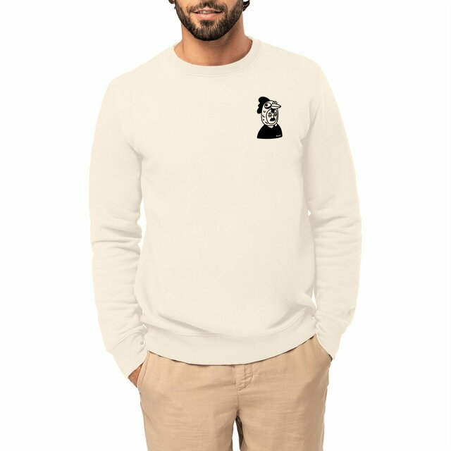 Image front Sweat L'homme poule
