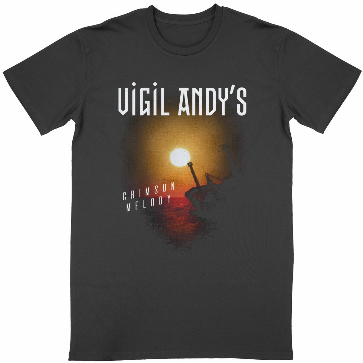 Crimson Melody Tee Unisex - Image