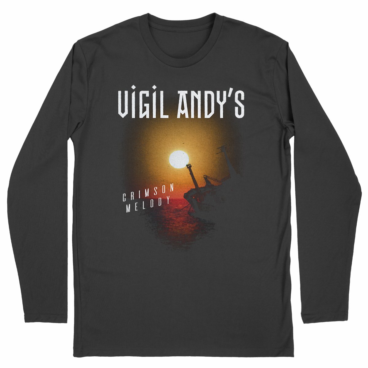 Crimson Melody Longsleeve Tee - Image