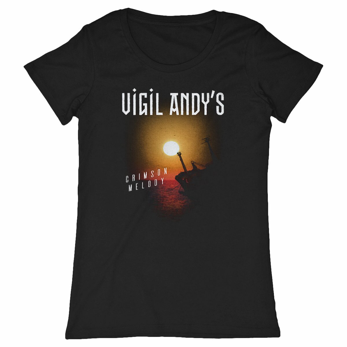Crimson Melody Women's Tee - Image