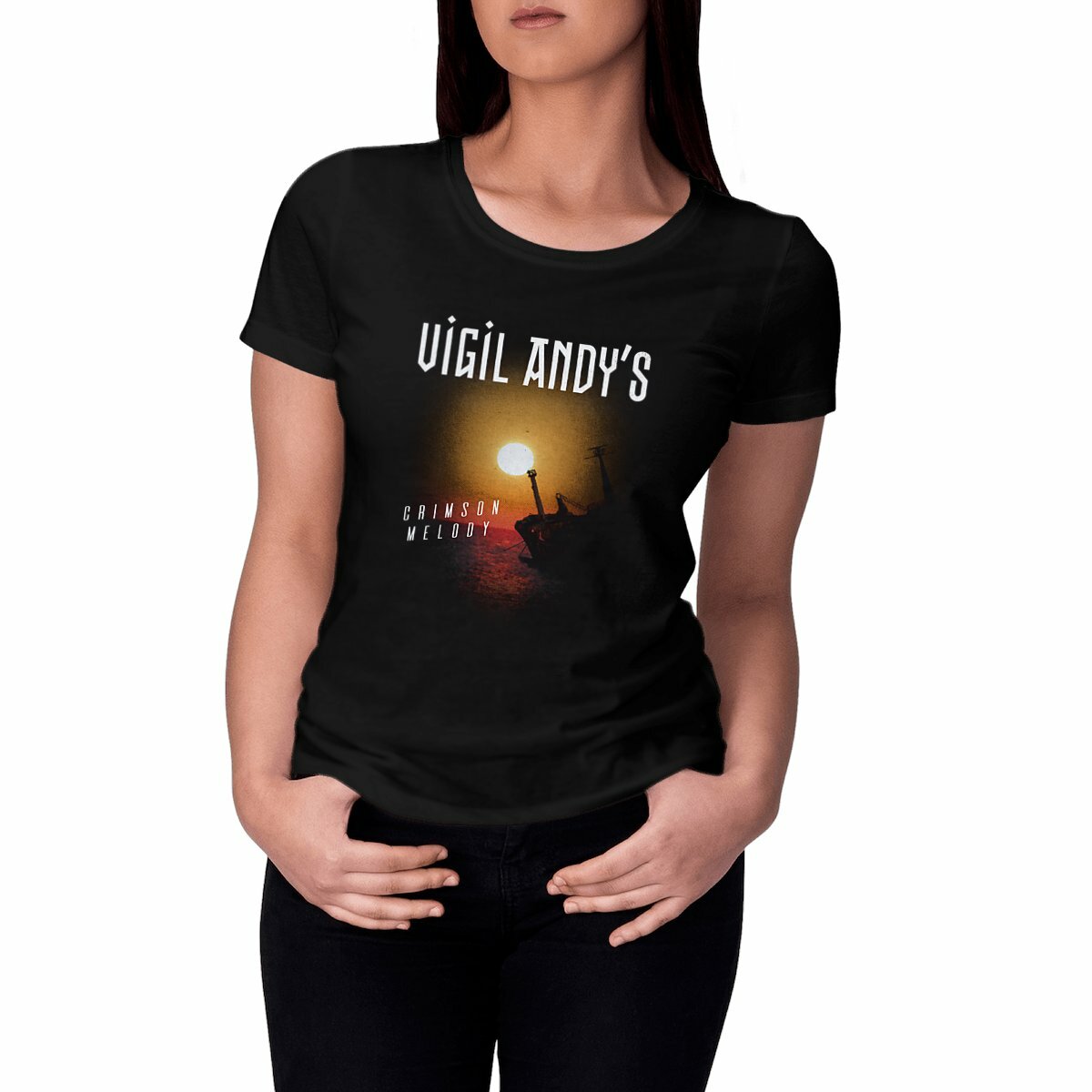 Crimson Melody Women's Tee