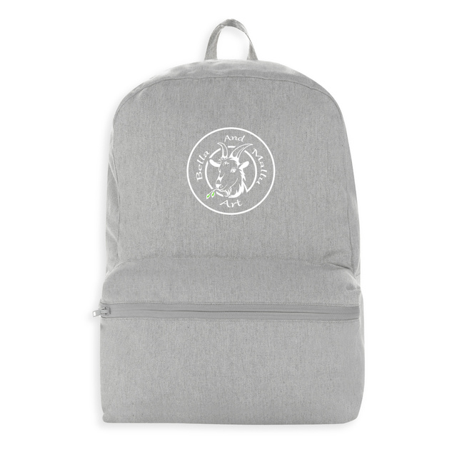 Bella And Mallu Art  100% recycled backpack (colors)