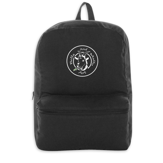 Bella And Mallu Art  100% recycled backpack (colors) - Image